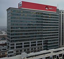Red Hat Tower -- 15 February 2017 (cropped)
