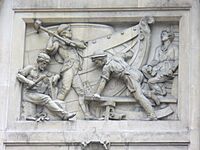 Relief on building in Bishopsgate, London 2