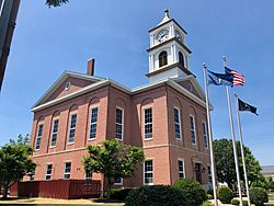 Ripley County Courthouse in Versailles is listed on the National Register of Historic Places