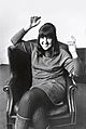 Rosalyn Drexler at her publisher's office, circa 1960