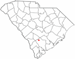 Location of Williams, South Carolina