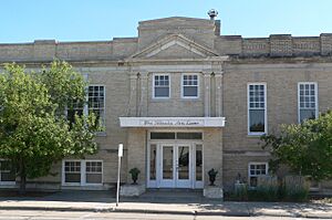 Scottsbluff Carnegie Library N entrance