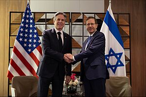 Secretary Blinken Meets with Israeli President - 53453976248