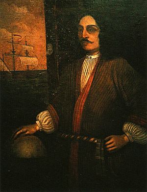 Sir George Somers portrait