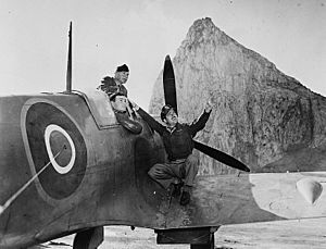 Spitfire Gibraltar 1942