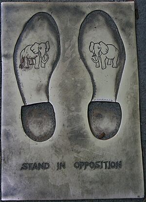 Stand in opposition city hall boston