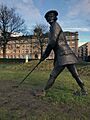 Statue of John Rattray on Leith Links