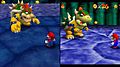 Super Mario 64 DS-Graphics comparison