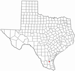 Location of Flowella, Texas