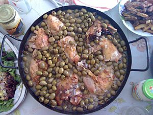 Tagine aux olives algérien