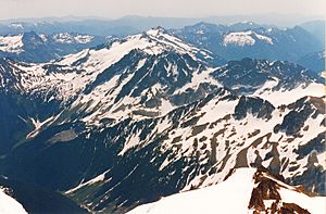 Tenpeak Mountain from Glacier Peak
