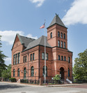 The Jefferson Historical Museum in a former U.S. courthouse, built in 1888 in Jefferson, a town in Marion County in East Texas on whose main street almost every commercial building, and many nearby LCCN2014633210.tif