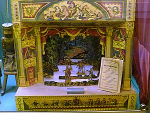 Toy theatre (c.1845-50), Edinburgh Museum of Childhood