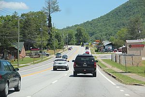 U.S. Route 23 in Mountain City