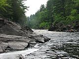 Upper Magnetawan River, canoers