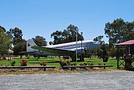 West Wyalong RAAF Plane