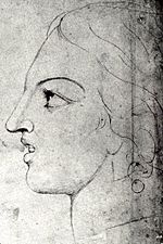 William Blake, Visionary Head of Corinna The Theban Detail2-sm.jpg