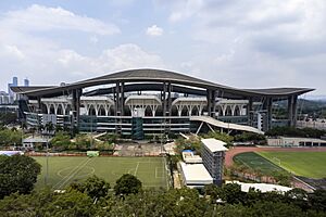 Aerial View, Central Stadium, Guangdong Olympic Sports Center 20230604-A