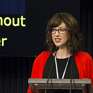 Aimee Van Wynsberghe at AI for Good Global Summit 2018 (40320005560) (cropped).jpg