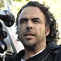 Alejandro González Iñárritu with a camera in production cropped