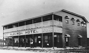 Aloomba Hotel, Aloomba Queensland, circa 1925