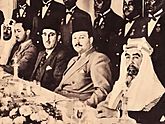 Arab Leaders during the Anshas conference (cropped)