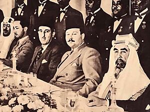 Arab Leaders during the Anshas conference (cropped)