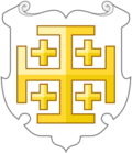 Arms of the Kingdom of Jerusalem (Ströhl).svg