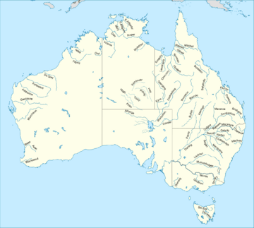 Australian rivers with names