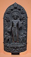 Avalokitesvara - Basalt - ca 11th-12th Century CE - Pala Period - Chowrapara Rajshahi - ACCN 9015-A25200 - Indian Museum - Kolkata 2016-03-06 1506