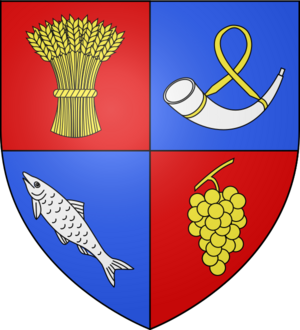 Blason ville fr Miribel (Ain)