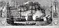 Brilliant naval action of the East India Fleet