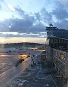 Brussels airport early morning 01