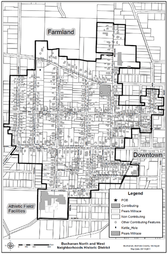 Buchanan North and West Historic District Map.png