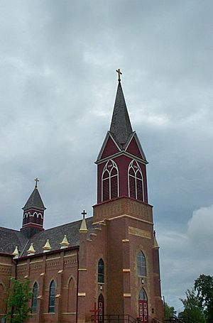 Catholic Church in Warsaw, North Dakota