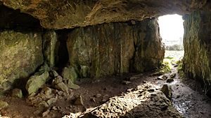 Cave Interior at Harboro Rocks