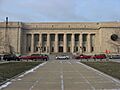 Central Library (Indianapolis-Marion County Public Library) from War Memorial Plaza
