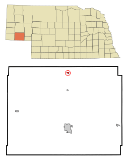 Location of Dalton, Nebraska