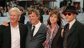 Director and actors of I'm not there at the 64th Venice Film Festival-01 (cropped)
