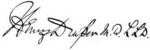 Draper Henry signature.png