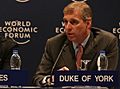 Duke of York - World Economic Forum on the Middle East 2008