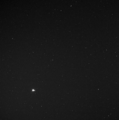 The Earth and Moon captured by the MESSENGER Wide Angle Camera from a distance of 183 million kilometers