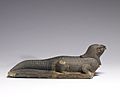 Egyptian - Statue of a Crocodile with the Head of a Falcon - Walters 22347 - Right