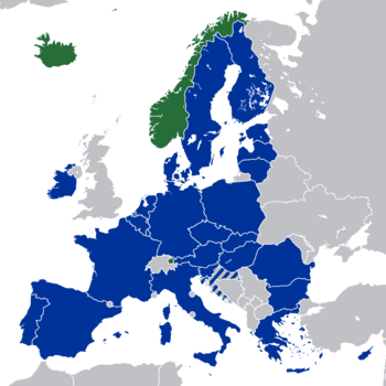      EU states which form part of the EEA         EFTA states which form part of the EEA