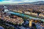 Arno river and the Historic Centre of Florence