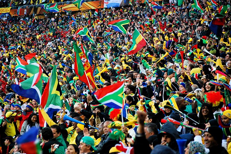 First game of the 2010 FIFA World Cup, South Africa vs Mexico3
