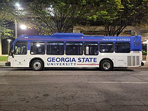 GSU Panther Express bus 1413