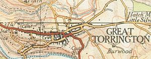 Great torrington map1937