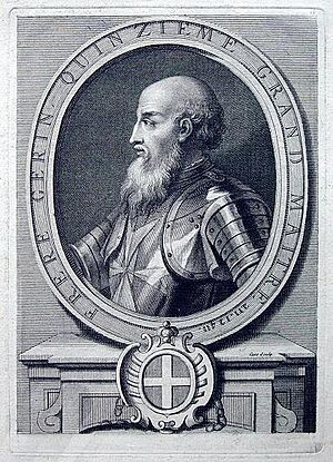 Guerin, 14th Grand Master, by Laurent Cars c. 1725