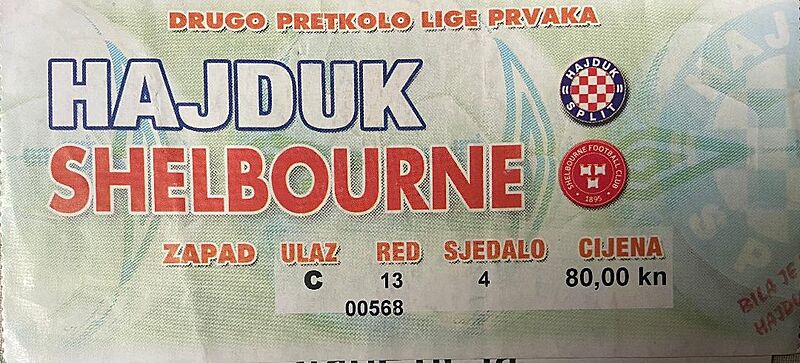 HajdukAwayTicket